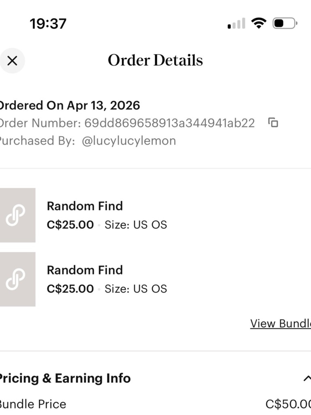 LUCYLUCYLEMON BUNDLE $50